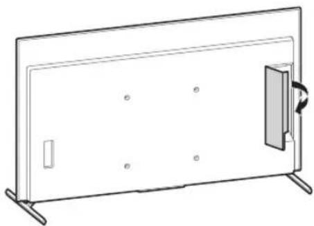 SONY XR77A80L - Montieren des Fernsehgeräts an der Wand vom Tischständer aus - 1