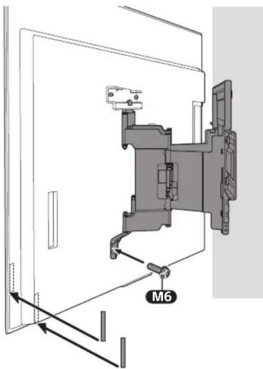 SONY XR77A80L - Postavljanje TV-a na zid - 5