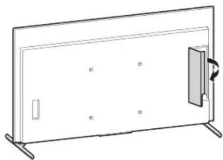 SONY XR77A80L - Installation du téléviseur au mur à partir du support de table - 1