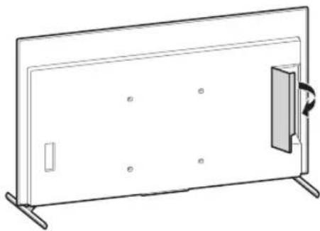 SONY XR77A80L - A frissen kicsomagolt TV falra szerelése az asztali állványról - 1