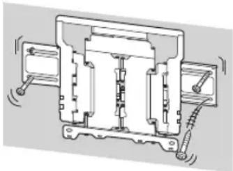 SONY XR77A80L - Asegúrese de instalar el soporte de pared firmemente en la pared siguiendo las instrucciones de este manual de instrucciones. - 1