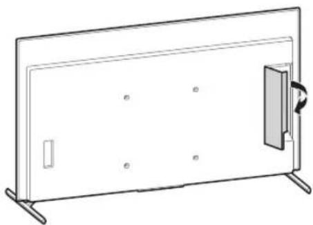 SONY XR77A80L - Televizora uzstādīšana pie sienas no galda statīva - 1