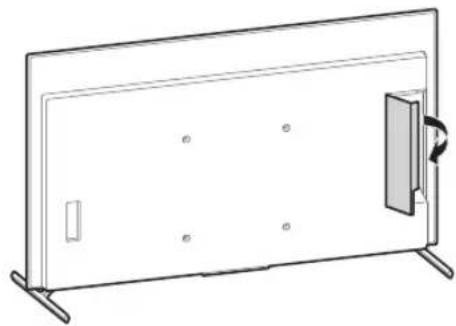 SONY XR77A80L - Instalación del televisor en una pared desde el soporte de sobremesa - 1