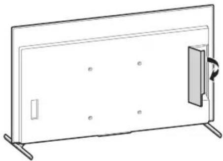 SONY XR77A80L - Installation du téléviseur au mur à partir du support de table - 1