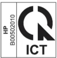 HP ScanJet Pro 3600 f1 - Marquage pour les télécommunications sans fil au Vietnam pour les produits homologués ICTQC - 1