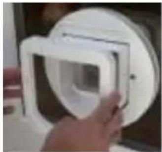 SureFlap Microchip Cat Flap - Installation in glass doors or windows - 7