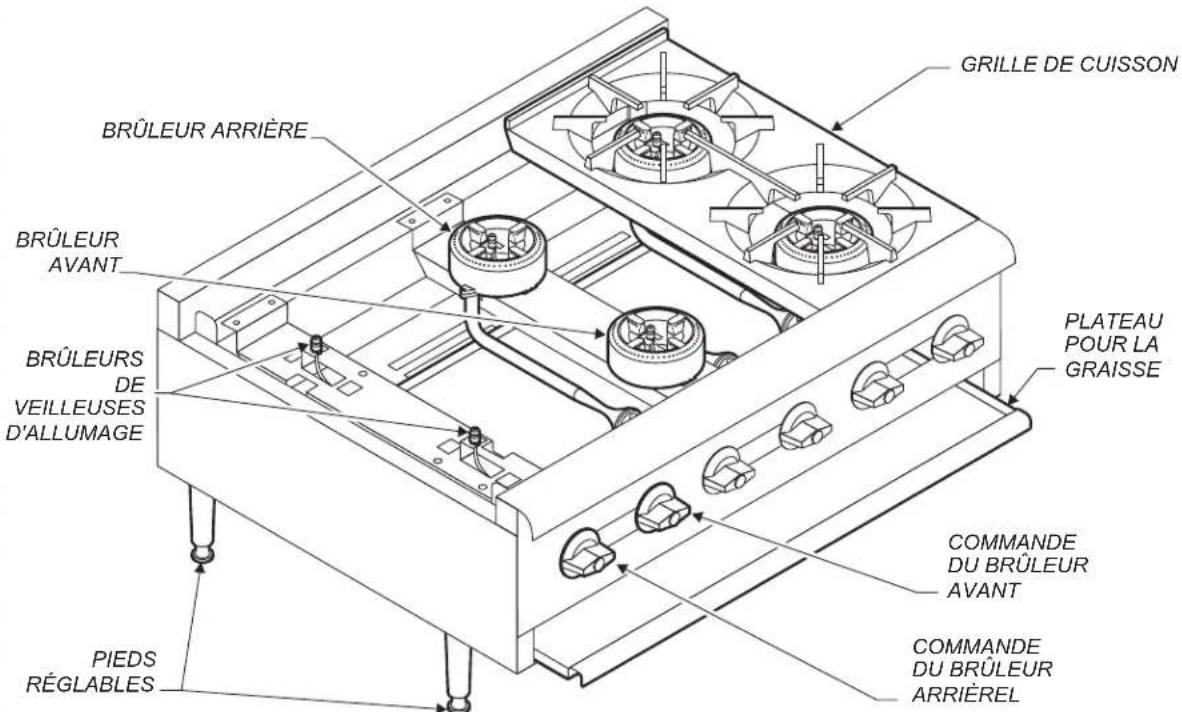 Wells HDHP2430G - FONCTIONNALITÉS ET COMMANDES - 1