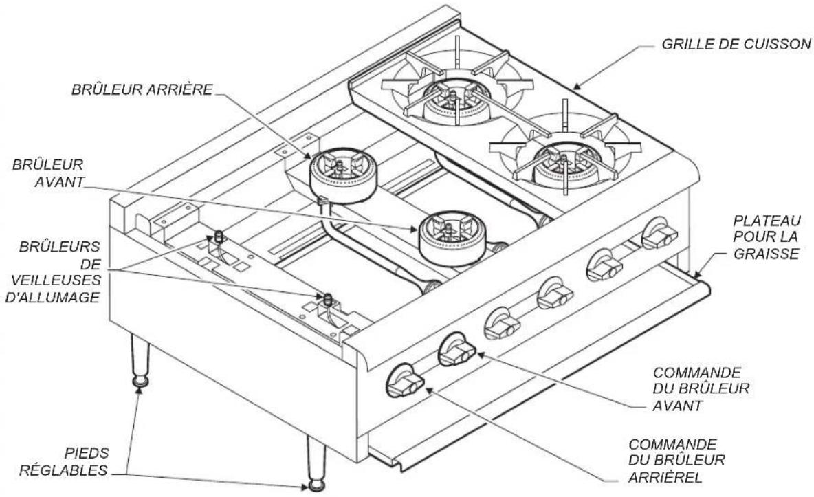 Wells HDHP1230G - FONCTIONNALITÉS ET COMMANDES - 1