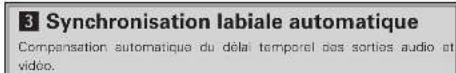 DENON AVPA1HDCI(A) - [Éléments sélectionnables] - 6