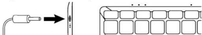 THOMSON NEO 3K - Caricare la batteria del dispositivo - 1