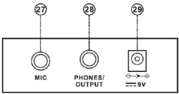 MAX KB4 - ENTRÉE DC 9V - 1