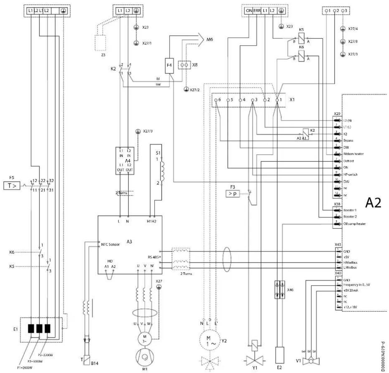 STIEBEL ELTRON WPL 15 A2W Premium - Schéma électrique - 1
