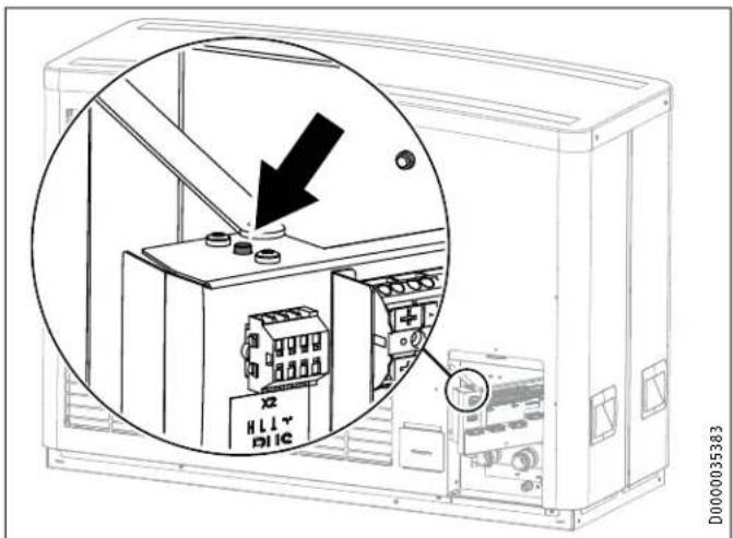 STIEBEL ELTRON WPL 15 A2W Premium - Réinitialisation du limiteur de sécurité - 2