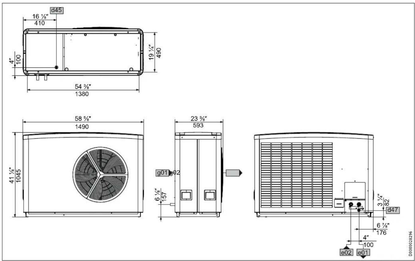 STIEBEL ELTRON WPL 15 A2W Premium - Données techniques - 1