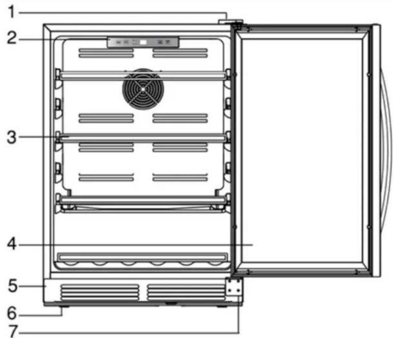 Avanti WCB52T3S - MODELÉ: BVB52T4S - 1