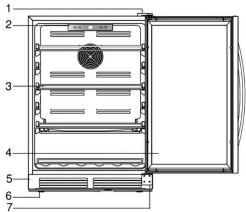 Avanti WCB52T3S - MODEL: BVB52T4S - 1