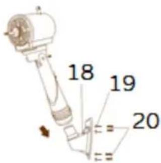 Bimar VP431 - ASSEMBLAGGIO VENTILATORE DA MURO - 1