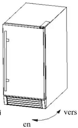 Avanti RIM49U3SIS - Mise à niveau de la machine à glaçons - 1