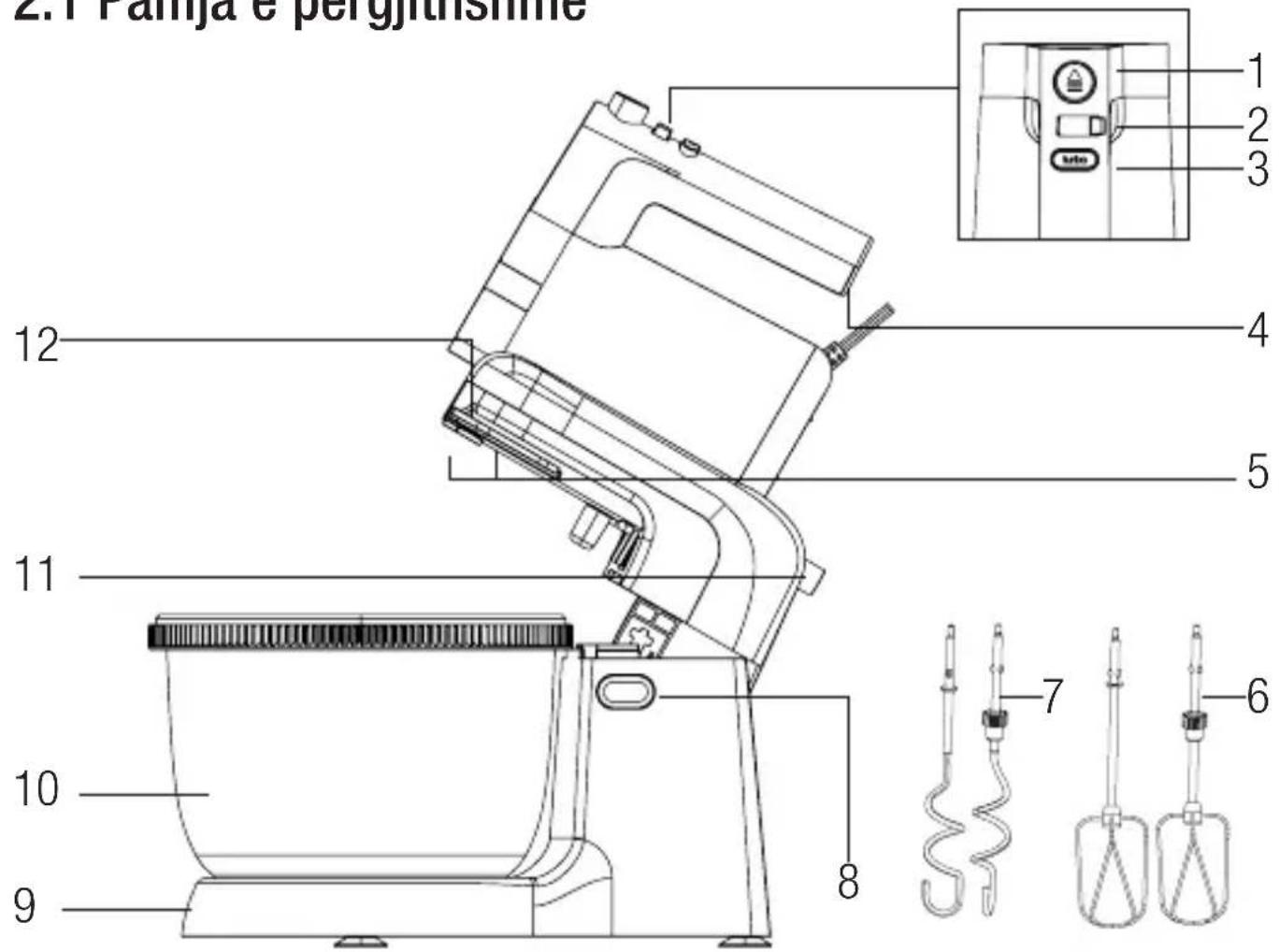 BEKO HMM 62444 W - Pamja e përgjithshme - 1