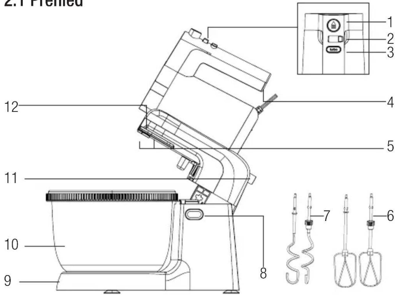 BEKO HMM 62444 W - Přehled - 1