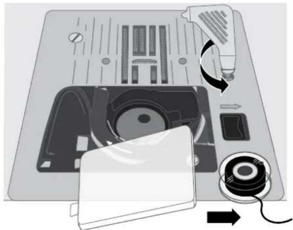 SINGER C7290Q - Cleaning the Bobbin Area - 2