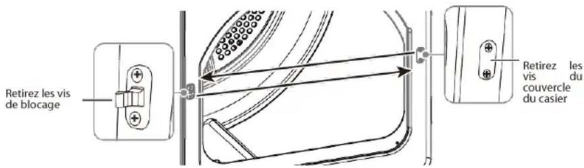Avanti SGD67D0WG - PROCÉ DURE D'INVERSION DE LA PORTE - 2