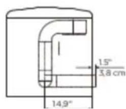 Avanti SGD67D0WG - Dimensions pour l'installation - 2