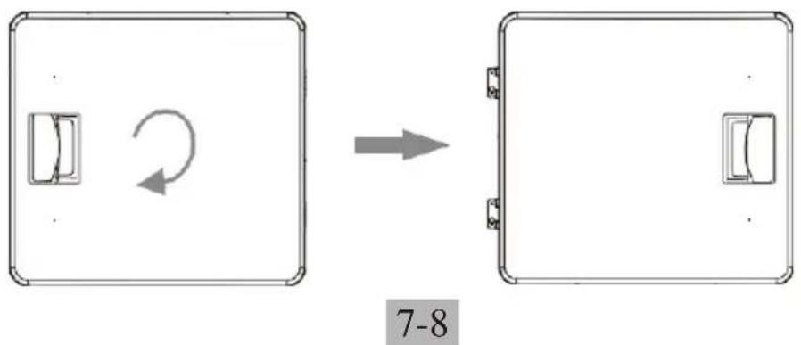 Avanti SGD67D0WG - PROCEDIMIENTO DE INVERSIÓ N DE LA PUERTA - 4