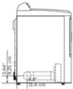 Avanti SGD67D0WG - Dimensions pour l'installation - 3