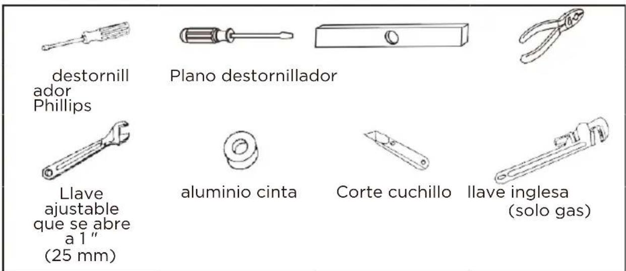 Avanti SGD67D0WG - HERRAMIENTAS NECESARIAS - 1