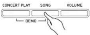 CASIO Celviano AP700 - Pour reproduire un morceau Music Library particulier - 1