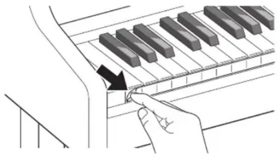 CASIO Celviano GP300 - Retrait du ruban protecteur du clavier - 1