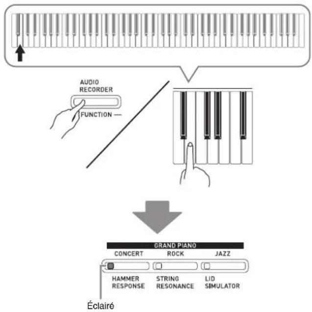 CASIO Privia PXA800BN - Sauvegarde d'un morceau enregistré sur une clé USB - 2