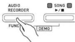 CASIO Privia PXA800BN - Enregistrement de l'interprétation au piano numérique pendant la lecture de données enregistrées dans la mémoire de morceaux (Enregistreur audio) - 1