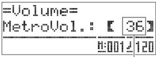 CASIO Celviano AP6BP - Tout en tenant le bouton ⑱ (FUNCTION) enfoncé, appuyez sur le bouton ⑧ (METRONOME). - 1