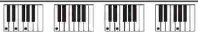 CASIO Celviano AP6BP - Guide des doigtés - 1