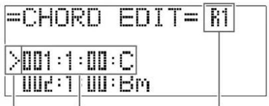 CASIO Celviano AP6BP - Sur l'écran de sélection de l'opération d'édition (page F-27), sélectionnez - 1