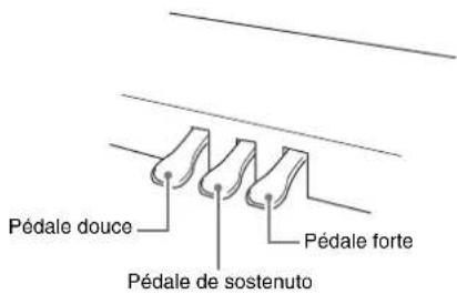 CASIO Celviano AP6BP - Utilisation des pédales du piano numérique - 1