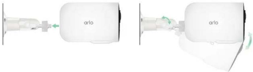 ARLO Pro 5 2K - Installer une batterie rechargeable et un boîtier XL (vendus séparément) - 4