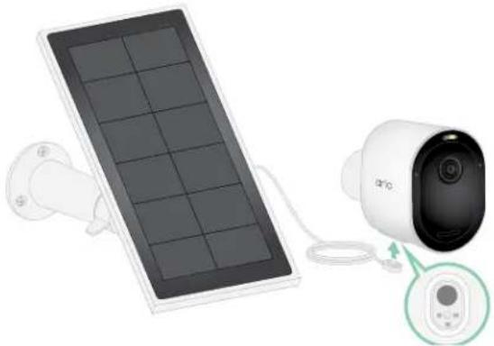 ARLO Pro 5 2K - Chargeur à panneau solaire - 1