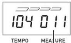 CASIO CDP235R - Appuyez sur ② (ou ⑤) pour avancer d'une phrase ou sur ④ pour reculer d'une phrase. - 2