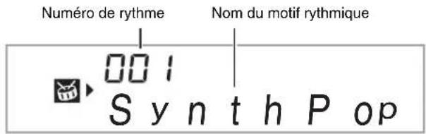 CASIO CDP235R - Appuyez sur 14 (RHYTHM). - 1