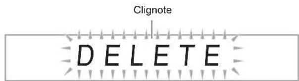 CASIO CDP235R - Suppression des données sauvégardées - 1