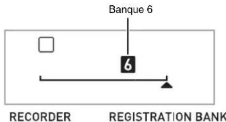 CASIO CDP235R - Pour rappeler une configuration de la mémoire de consignation - 1