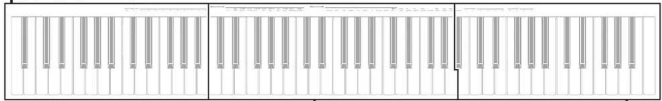 CASIO Privia PXA100RD - Touches de clavier utilisées pour régler les paramètres - 2