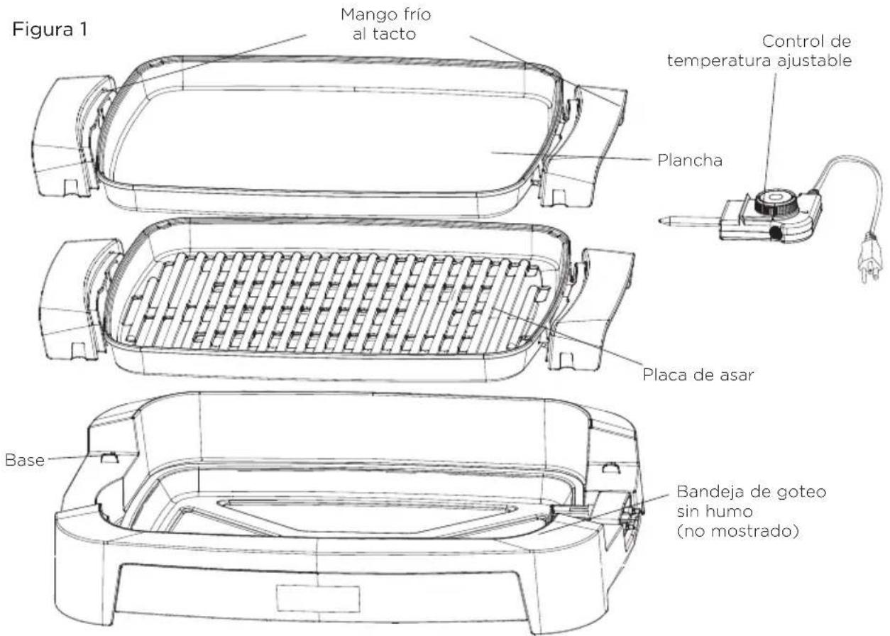 CRUX Artisan Series 12” x 16” Smokeless Grill & Griddle - CONOZCA SU PLANCHA & PARRILLERA SIN HUMO DE 12" X 16" - 1