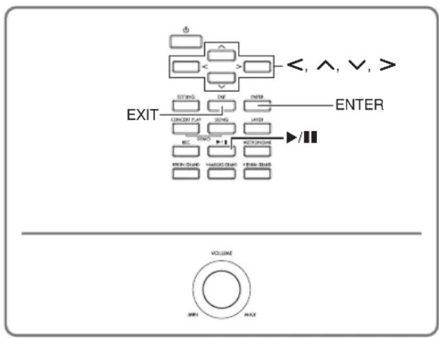 CASIO Celviano GP400 - Verrouillage des opérations - 1