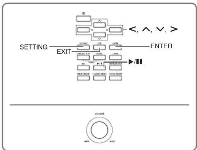 CASIO Celviano GP400 - Changement du tempérament du clavier - 1