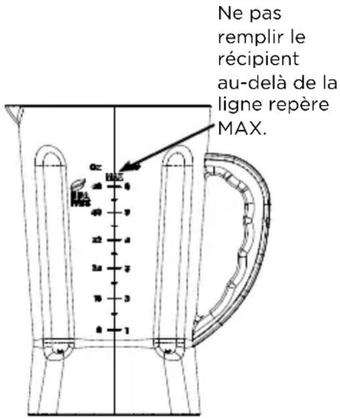 CRUX Artisan Series 1HP 7 Speed Blender - ASSEMBLAGE DU RÉCIPIENT - 1