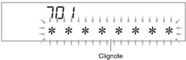 701 * * * * * * * * Clignote
